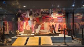 Koleksi kain di Museum Negeri NTB menunjukkan kekayaan ragam wastra daerah (Foto: aks/ceraken.id)
