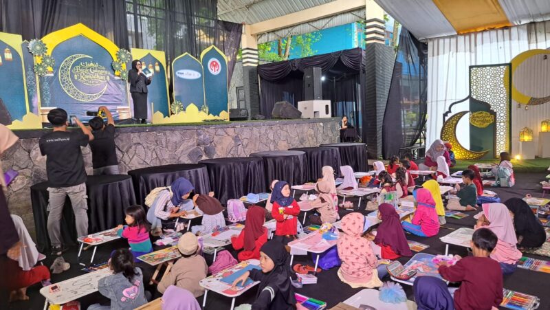 Bazar Ramadhan menjadi ruang ekspresi yang sehat bagi generasi muda (Foto: sh/ceraken.id)