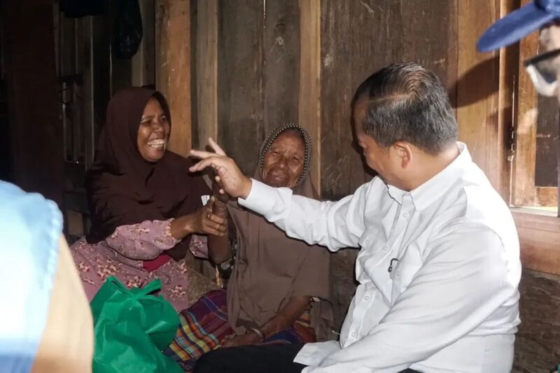 Kunjungan ini diharapkan menjadi titik awal percepatan pembangunan infrastruktur dasar di Donggo, khususnya akses air bersih (Foto: akun Pemprov NTB/ceraken.id)