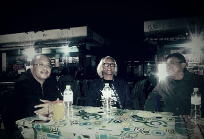 “Kini kita dalam krisis kebudayaan,”ujar Rudolf Puspa (tengah) (Foto: ceraken.id)