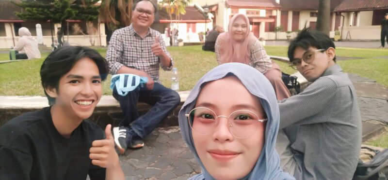 Pengalaman masa kecil ijadi pemantik idenya (Foto: ist/ceraken.id)