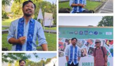 Faozan menaruh keyakinan besar pada anak didiknya. Ia percaya bahwa ketika siswa telah bersentuhan dengan seni, mereka memiliki “ruang pelarian” yang sehat; sebuah tempat untuk menyalurkan emosi, keresahan, dan harapan (Foto: aks/ceraken.id)