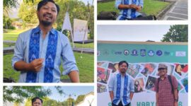 Faozan menaruh keyakinan besar pada anak didiknya. Ia percaya bahwa ketika siswa telah bersentuhan dengan seni, mereka memiliki “ruang pelarian” yang sehat; sebuah tempat untuk menyalurkan emosi, keresahan, dan harapan (Foto: aks/ceraken.id)