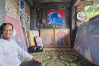 I Nyoman Sandiya. Ia menyatu dengan kehidupan; menjadi cara untuk memahami, merawat, dan mungkin, menyelamatkan (Foto: aks / ceraken.id)