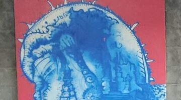 Karya Lukis I Nyoman Sandiya (Foto: aks / ceraken.id)