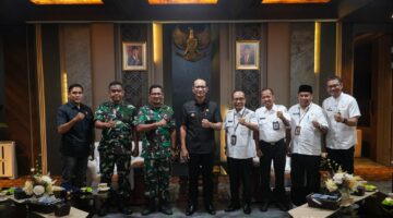 Sinergi antara Pemerintah Kota Mataram dan Lanal Mataram juga memperlihatkan bahwa pembangunan kota tidak bisa dilakukan secara parsial (Foto: pemkot mataram/ceraken.id)