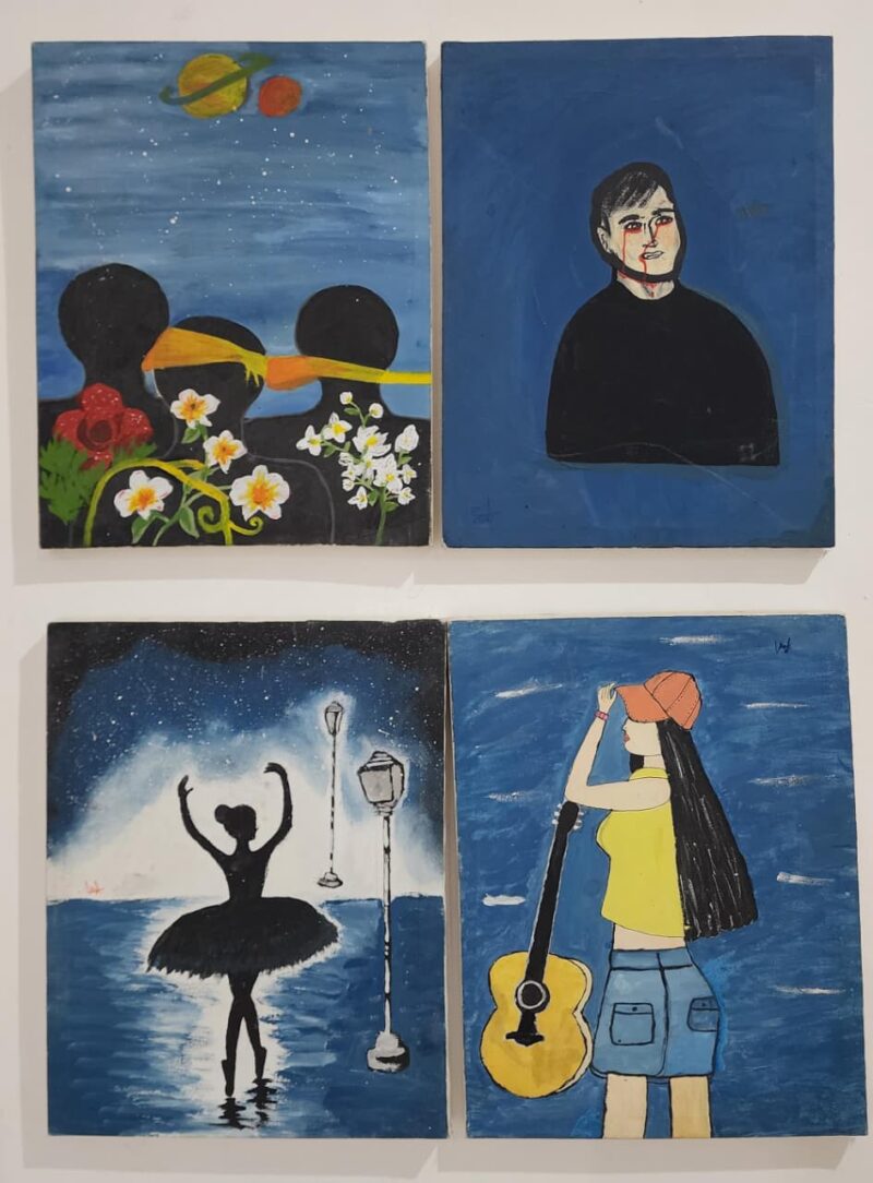 Ilustrasi: Lukisan Karya Siswa-Siswi Kelas XII, SMAN 1 Lembar, Kab. Lombok Barat - NTB