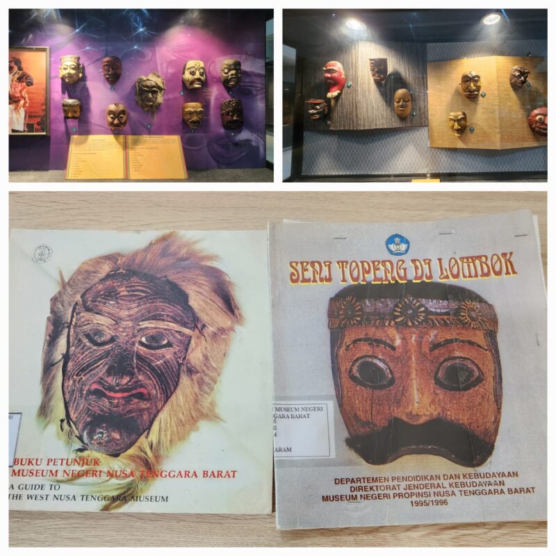 Seni topeng Lombok merupakan salah satu warisan budaya yang memiliki arti penting dalam sejarah kebudayaan Pulau Lombok (Foto: aks/ceraken.id)