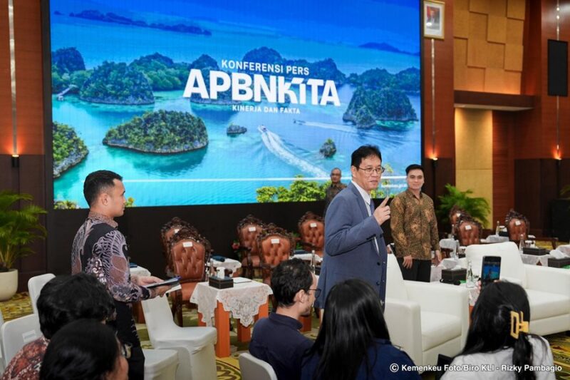 Kita sudah bisa terlepas dari kutukan pertumbuhan 5 persen. Ekonomi sedang bergerak ke arah yang lebih cepat lagi (Foto: kemenkeu.go.id / ceraken.id)