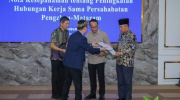 Hubungan antara Mataram dan Pengzhou bermula dari penandatanganan nota kesepahaman pada 2019 (foto: ppid.mataramkot.go.id / ceraken.id)