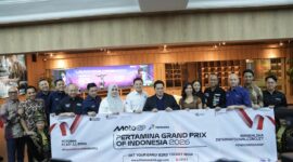 MotoGp Mandalika telah menjadi ruang pertemuan antara olahraga, pariwisata, ekonomi, dan kebanggaan nasional (foto: itdc / ceraken.id)