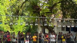 Lomba kicau burung pleci ada di tengah masyarakat (foto: ss / ceraken.id)