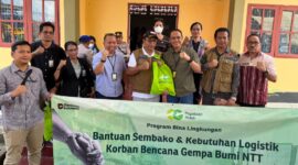 Penyerahan bantuan menjadi bagian dari upaya bersama untuk mempercepat pemenuhan kebutuhan masyarakat terdampak sekaligus mendukung penanganan bencana di wilayah tersebut (foto: ist / ceraken.id)