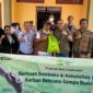 Penyerahan bantuan menjadi bagian dari upaya bersama untuk mempercepat pemenuhan kebutuhan masyarakat terdampak sekaligus mendukung penanganan bencana di wilayah tersebut (foto: ist / ceraken.id)