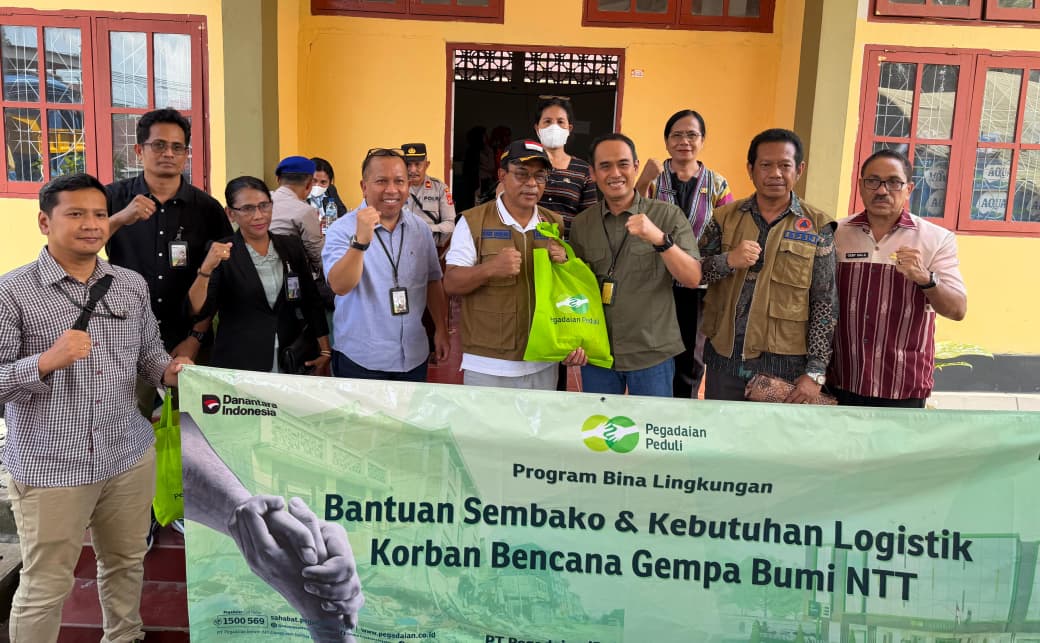 Penyerahan bantuan menjadi bagian dari upaya bersama untuk mempercepat pemenuhan kebutuhan masyarakat terdampak sekaligus mendukung penanganan bencana di wilayah tersebut (foto: ist / ceraken.id)